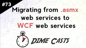 Migrating from .asmx web services to WCF web services