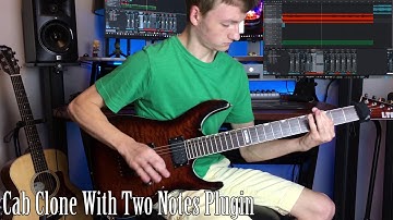 Cab Clone with Two Notes Wall of Sound Plugin vs Real Cab