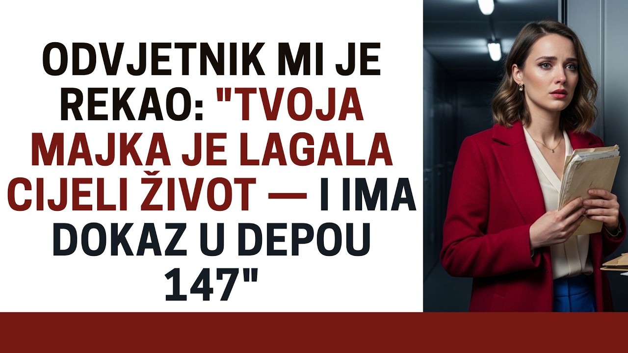 ODVJETNIK MI JE REKAO: 