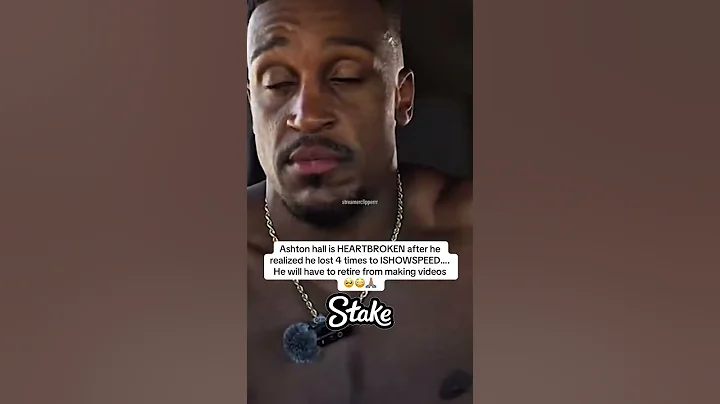 Ashton hall is HEARTBROKEN after he realized he lost 4 times to ISHOWSPEED…