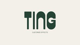 EP–2350 ting - customize effects