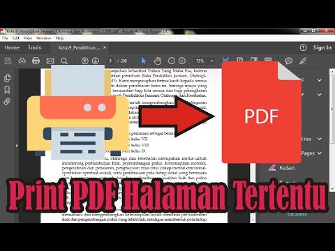 Cara Print PDF Halaman Tertentu | Adobe Acrobat Reader DC • Simple News Video