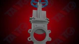 Knife Gate Valve Animation