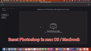How to reset photoshop in mac
