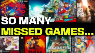 How Did I Miss So Many Great Games? A Reflection