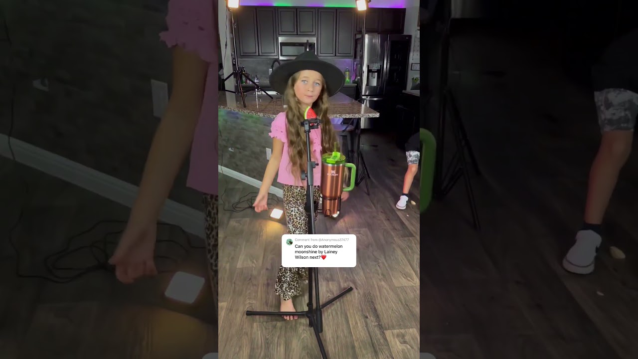 Watch Little Lainey Wilson “Watermelon Moonshine” 🍉 #kitchenconcerts #shorts on YouTube Watch Little Lainey Wilson “Watermelon Moonshine” 🍉 #kitchenconcerts #shorts on YouTube