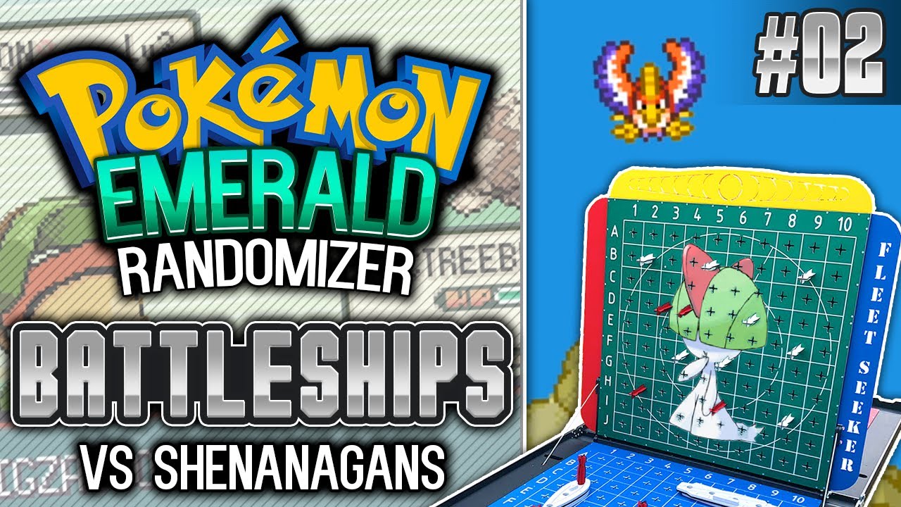 Pokemon Randomizer Battleships vs Shenanagans | Pokemon Emerald #2