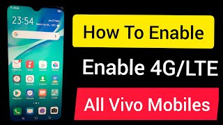 ViVo S1/ S1 Pro / Y15,Y19 Fix 4G/LTE  Problem  How To Fix Network mode Problem in Vivo Mobiles screenshot 5