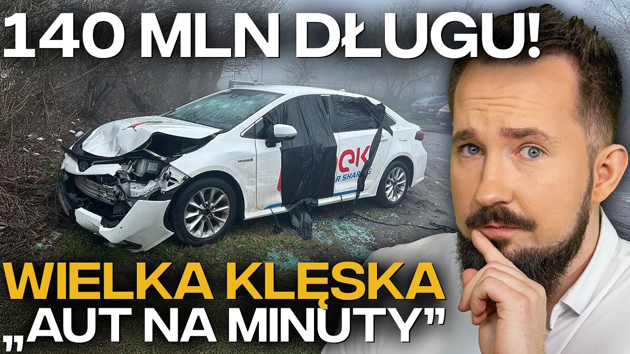 Dlaczego PANEK CarSharing UPADŁ? | 140 MLN STRATY i KATASTROFA 