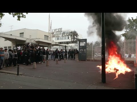 IMAGES I La mobilisation lycéenne se poursuit à Saint-Denis