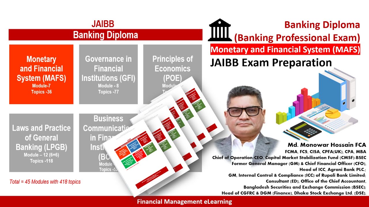 JAIBB Exam Preparation _ Monetary and Financial System (MAFS) - YouTube