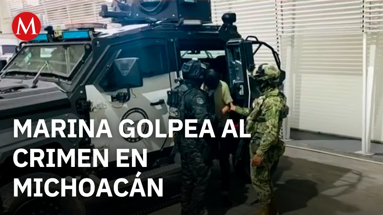 Marina refuerza Plan Michoacán por la Paz con operativos en Apatzingán y Lázaro Cárdenas