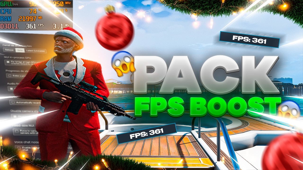 Pack NATAL FPS BOOST FiveM atualizado 2026 (MUITO FPS) - YouTube