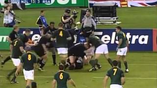 Rugby 2003. Quarterfinal. New Zealand v South Africa