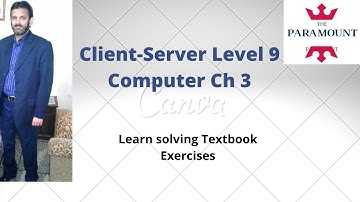 Class 9 computer ch 3 Client Server #LearnEnglishMathsandComputer