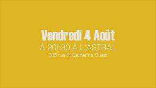 Bande annonce Projection mensuelle Kino Montréal - Août 2017