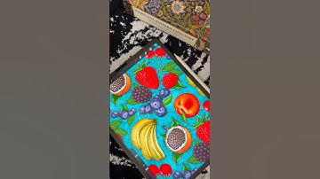 A New Seamless Pattern Design 🍓🍇🫐🍊 #procreate #patterndesign #youtubeshorts #shorts