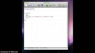 Basic input and output in C++