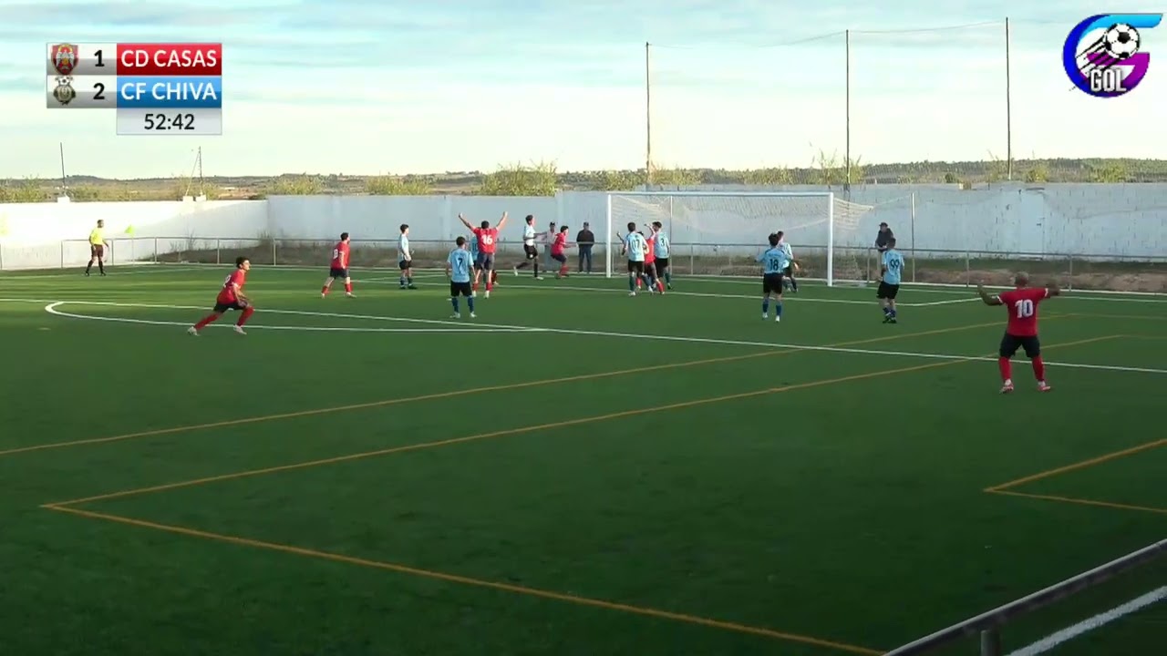 RESUMEN | CD Casas 2-3 CF Chiva (VI La Nostra Copa)
