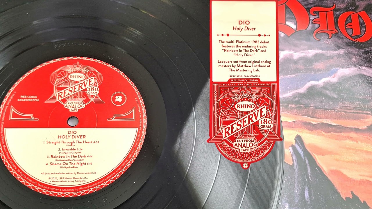 Dio - Shame On The Night [ Audio rip from 2026 Rhino Reserve Vinyl