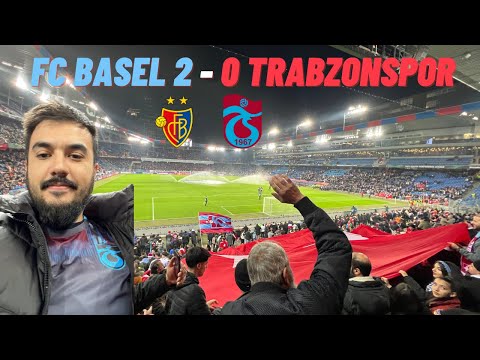 Bir türlü gol olmadı! | FC Basel 2-0 Trabzonspor | Maç Vlog | #trabzonspor