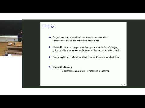 "Anderson Hamiltonian and random matrices" par Laure Dumaz