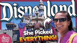 Amy PICKS EVERYTHING at Disneyland for Mother's Day