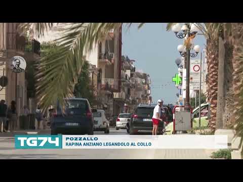 POZZALLO - RAPINA ANZIANO LEGANDOLO AL COLLO