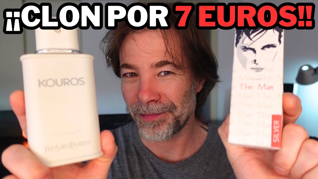 ¡EL MEJOR CLON DE KOUROS POR 7 EUROS! The Man Silver Milton Lloyd
