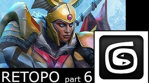 Legion Commander set - Retopo part 6