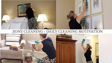 CLEANING MOTIVATION | ZONE CLEANING SERIES PART ONE | CLEAN WITH ME