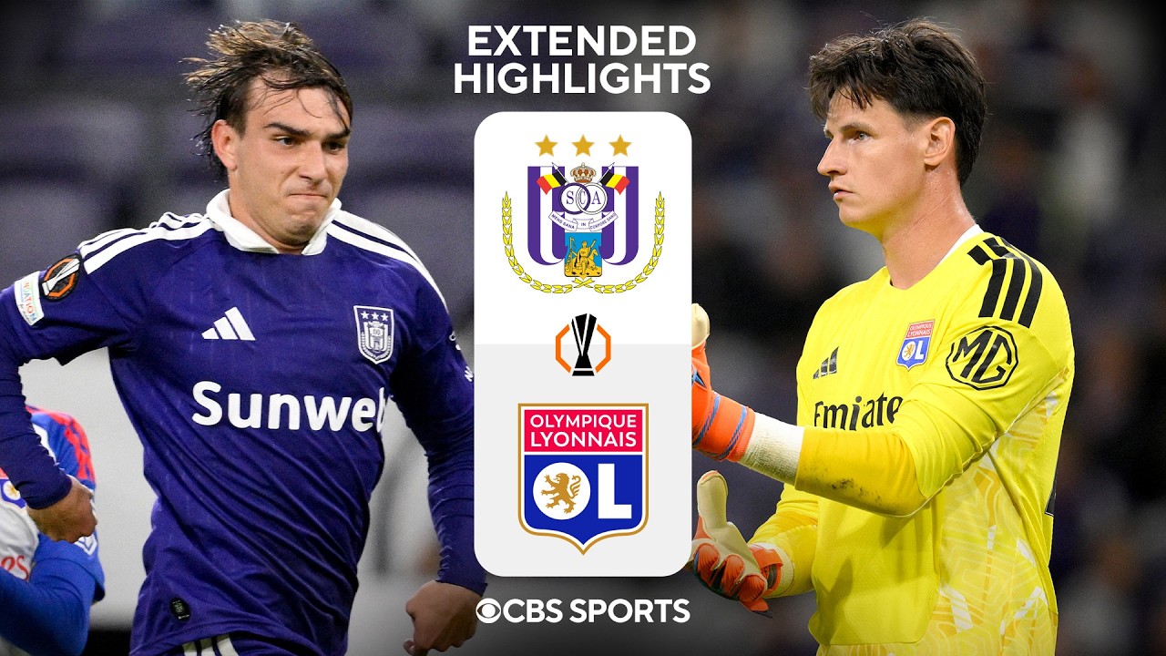 Anderlecht vs. Lyon: Extended Highlights | UEL League Phase MD1 | CBS Sports Golazo
