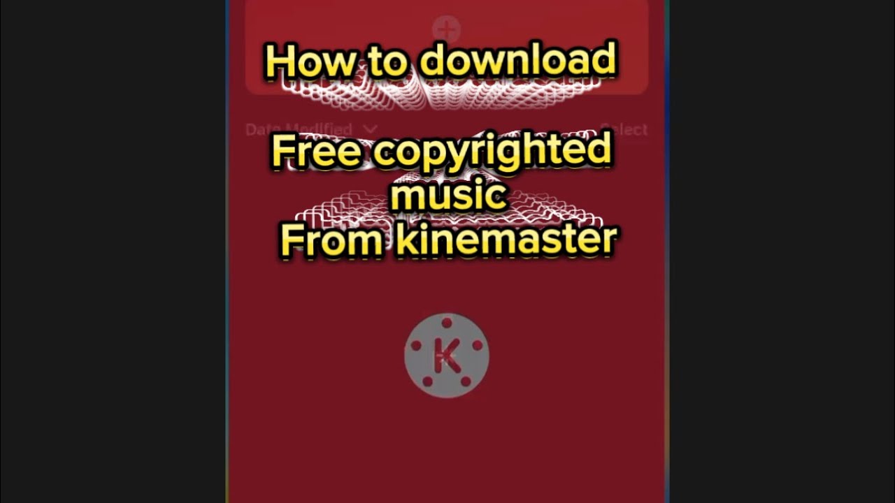 How To Download Free Copyrighted Music From Kinemaster YouTube