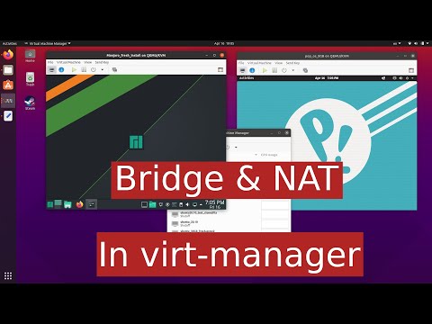 qemu/kvm bridge and NAT networking