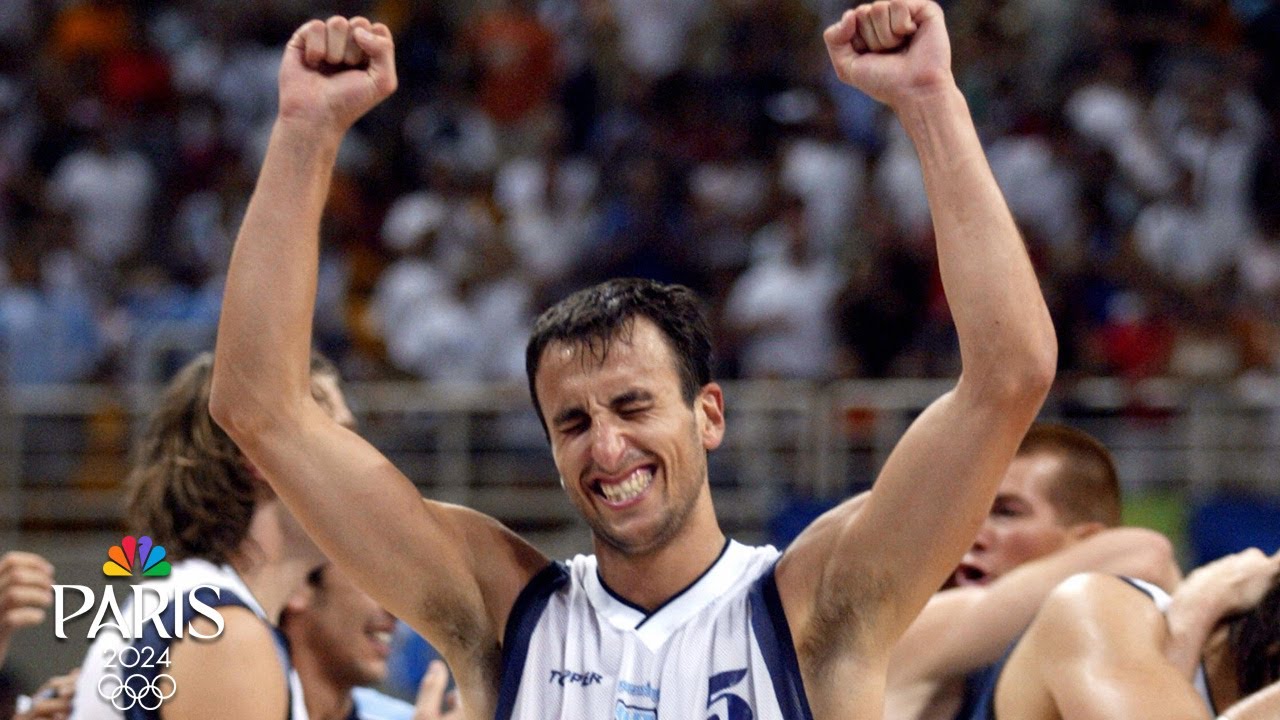 Ginobili's IMPROBABLE BUZZER BEATER lifts Argentina to miracle win in 2004 Olympics | NBC Sport