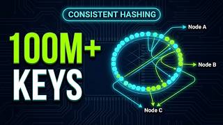 How Consistent Hashing Handles 100M+ Keys | Load Balancing System Design (HLD)