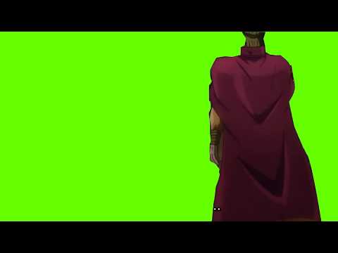 dio-walking-green-screen