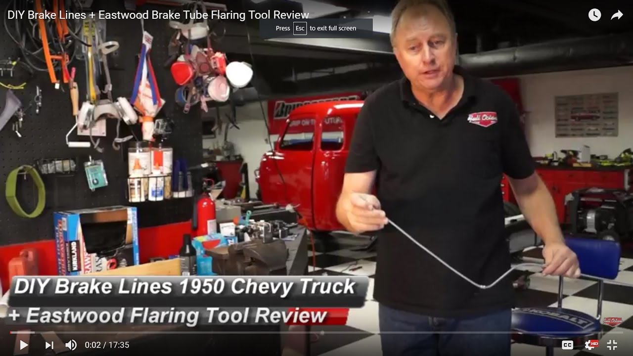 DIY Brake Lines Made Easy plus a REVIEW of the Eastwood Brake Tube
