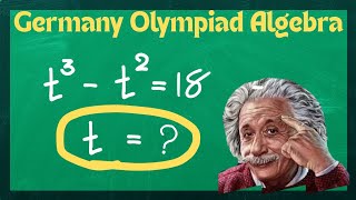 Hardest Algebra Equation| Germany Olympiad| That many students failed to solve. Brain Booster Math➗➖