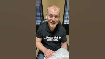 1 Peter 5:8-9 #scriptureoftheday