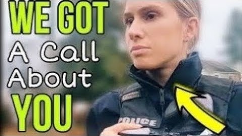DO YOU HAVE YOUR DRIVER LICENSE NOPE I'd refusal first amendment audit