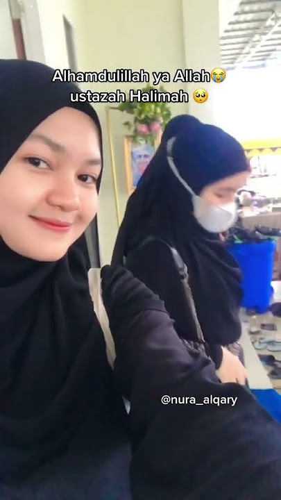 Alhamdulillah ketemu ustadzah Halimah Alaydrus