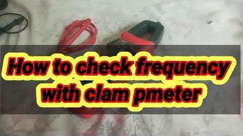 how to check frequency with clamp meter | clamp meter se frequency ko kaise check Karenge