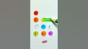 Game of connecting numbers in water drops according to the rules 🤔#funny #games #maths #quiz #dra...