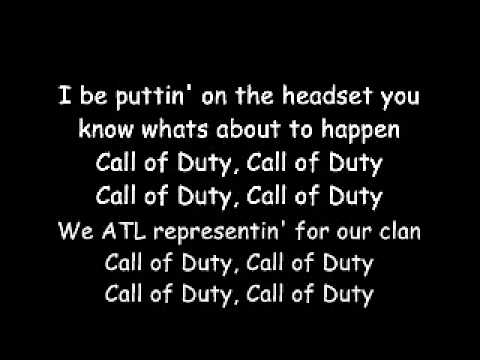 Call of Duty Rap ATL Clan (Black and Yellow)