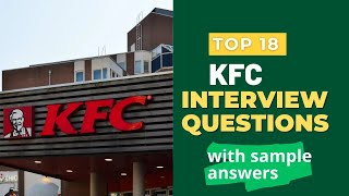 KFC Interview Questions and Answers for 2024