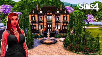 Valentine Mansion | Fantasy Save File | Sims 4 Speed Build | No CC