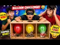 Mystery Box Balloon Challenge 😂 Who Will Win This Crazy Game?#funnyvideo #funnymoments #challenge