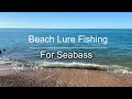 Beach lure fishing for seabass uk catch  cook