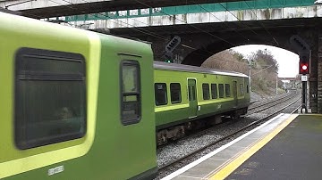 Irish Rail 8300 and 8500 Class Dart Trains - Killester Station, Dublin